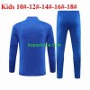 FC Barcelona SKU001 Barn Tränings Sweatshirtställ Blå 2023/24